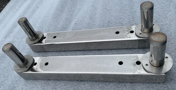 Sealine F42 Dinghy Clip In Chock S/Steel (Pair)