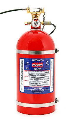SEAFIRE EXTINGUISHER AUTO/MANUAL FD350M 12V (FM200 GAS)