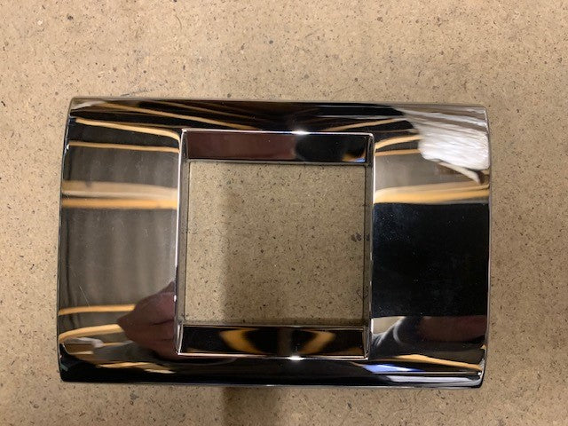Gewiss Chrome Face Plate 2 Gang
