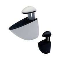 HIGH GLOSS CHROME SHELF SUPPORT