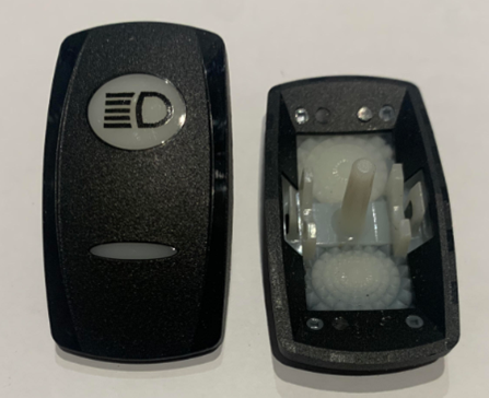 Carling Contura V Head Light Switch Top / Legend
