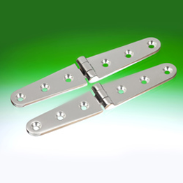 3 Hole Cast Strap Hinge 158x28mm
