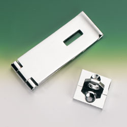 3” Chrome Hasp & Staple