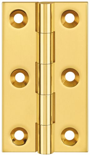 51x28mm Brass Butt Hinge