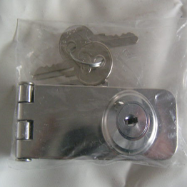 Locking S/Steel Hasp & Staple