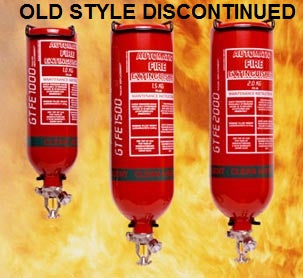 GTFE1000 AUTOMATIC FIRE EXTINGUISHER 1.0KG IS REPLACED BY FE-36