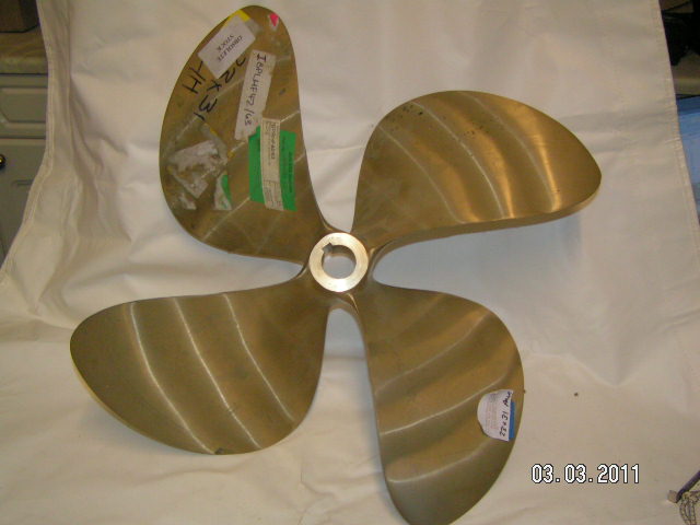 PROPELLOR 21 X 25 X 4 BLADE RIGHT HAND AQUAFOIL 73