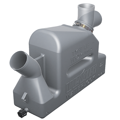 GENERATOR/EXHAUST LP40 PLASTIC WATERLOCK