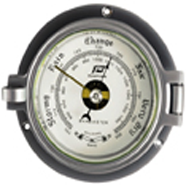 3" BAROMETER MATT CHROME WITH NO SEALINE LOGO