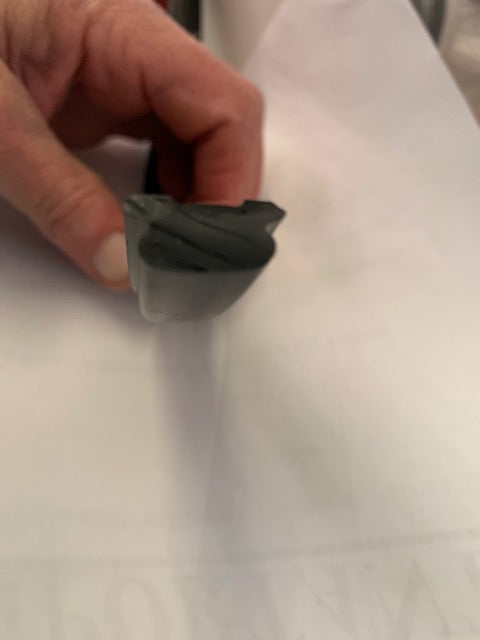 Rubber Insert for Wooden Cabin Stair Treads (Priced Per Metre)