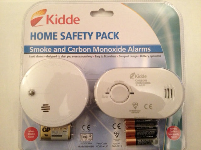 KIDDE smoke and carbon monoxide alarm pack