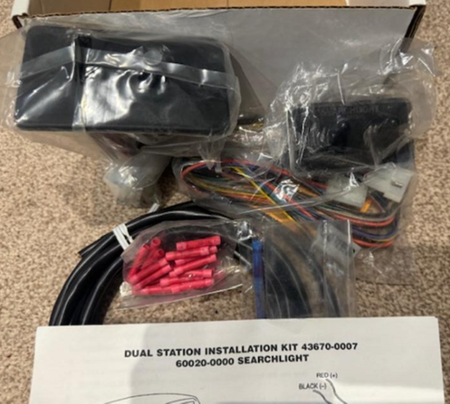 Jabsco Dual Station Installation Kit for 135SL Searchlight