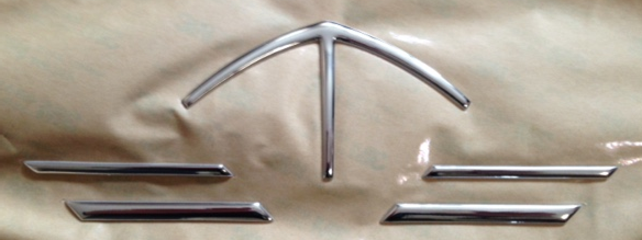Sealine 3D Chrome Logo Small Emblem