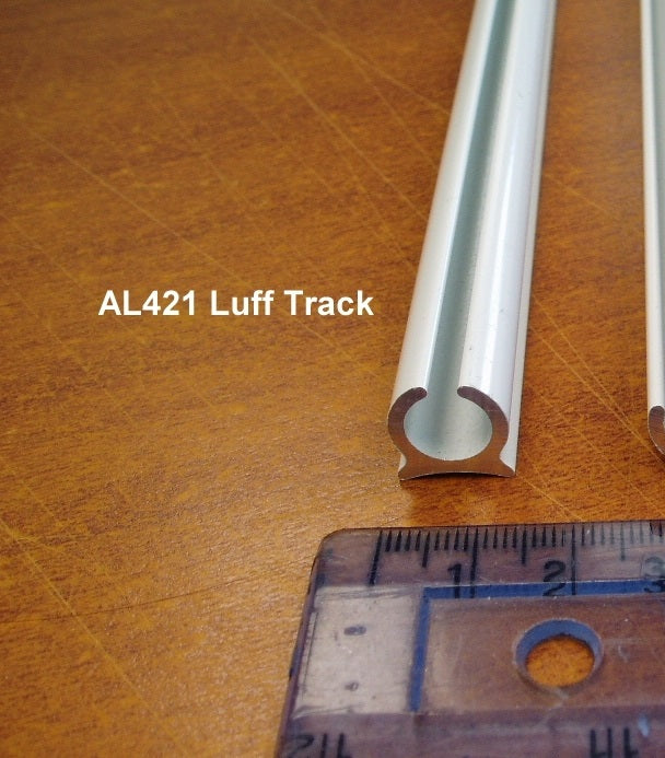 Luff Track Anodised Aluminium Canopy Track 4mtr Length (Replacement Solution)