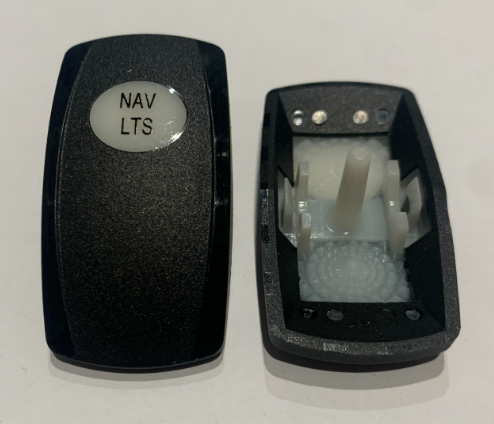 Carling Contura V Navigation Lights Switch Top / Legend