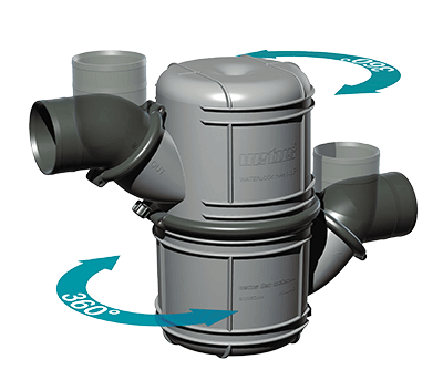 GENERATOR EXHAUST NLP50 PLASTIC WATERLOCK
