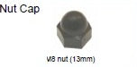 8MM WIPER NUT CAPS