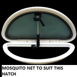 S34 Mosquito Screen for Bomar 'D' Hatch