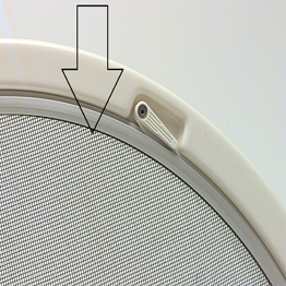 Bomar Rigid Aluminium Surround Mosquito Screen