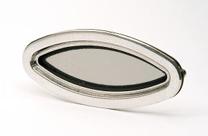 S/Steel 9/16"x1 3/16" Fixed Portlight