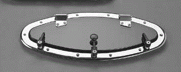 S/Steel Oval Opening Portlight