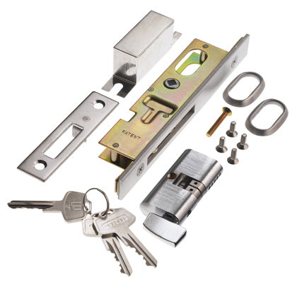 Standard West Patio Door Lock Replacement with Thumb Turn