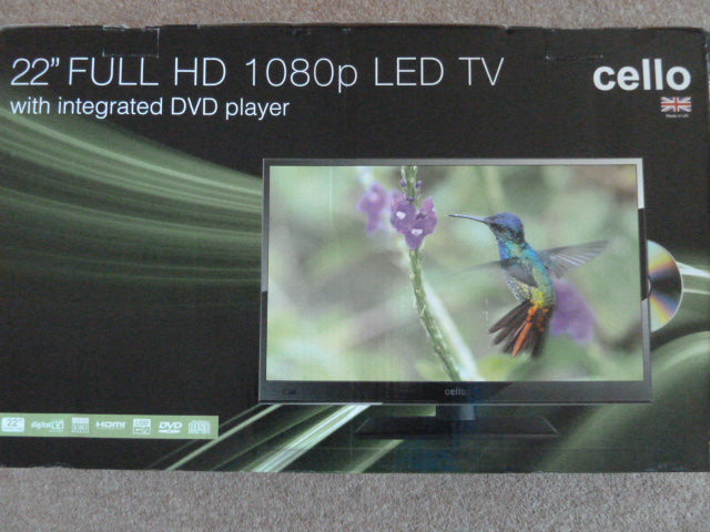 12v TV/DVD Combi 22" LED display