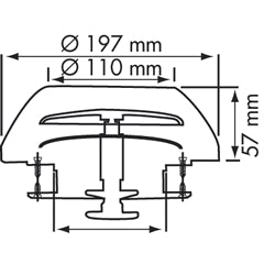 S/Steel Mushroom Vent Cover