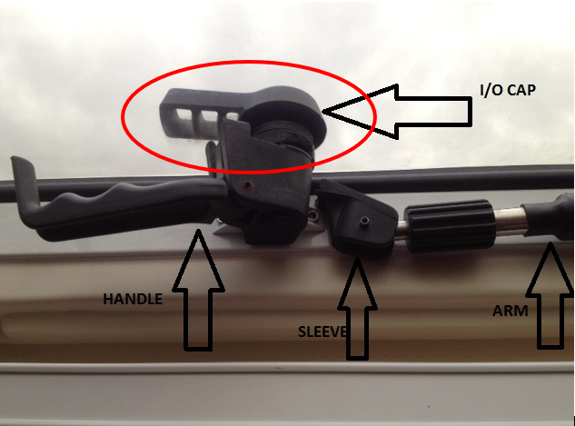 Bomar External Hatch Handle Cap