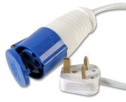 16A 240v Socket to 13A Plug