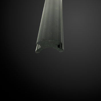 50mm Black Fender Rubbing Strake Insert (30mt Roll)