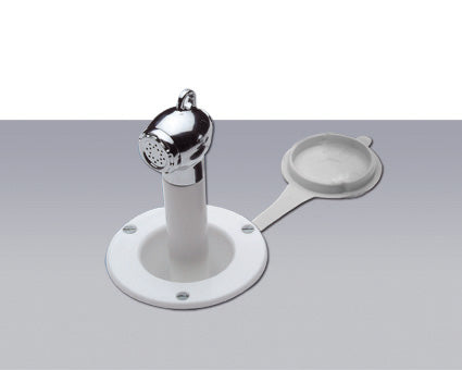 Recessed Cockpit Shower White