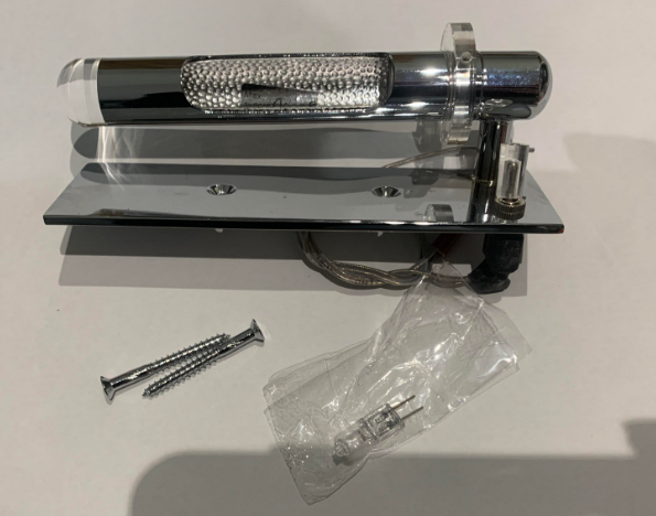 Chrome Reading Light 12V Left Hand