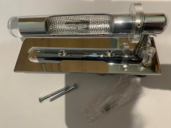 Chrome Reading Light 12V Left Hand
