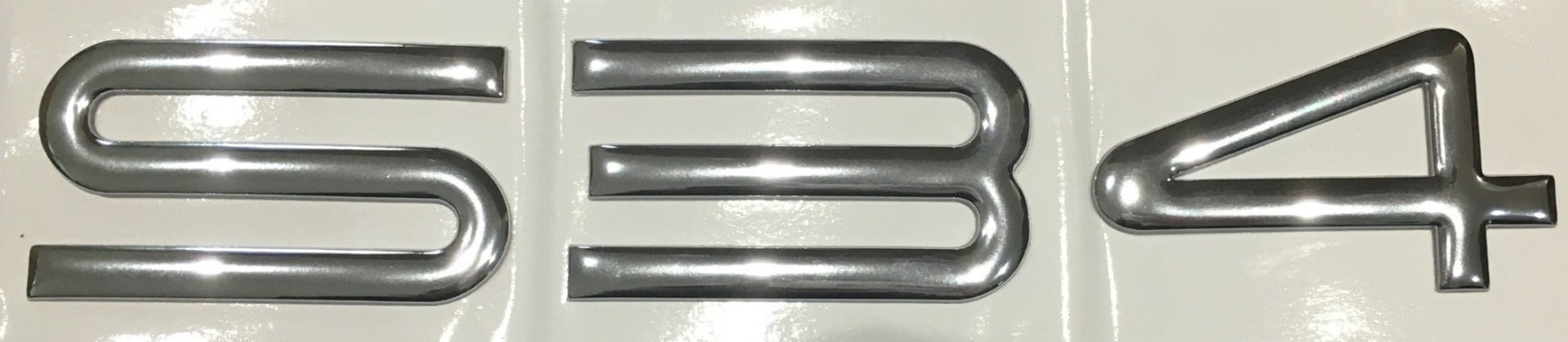 Sealine S34 Chrome Emblem