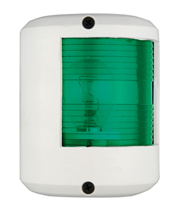 Aqua Signal Series 40 / 41 Starboard Navigation Light 12V White Case (Replacement Solution)