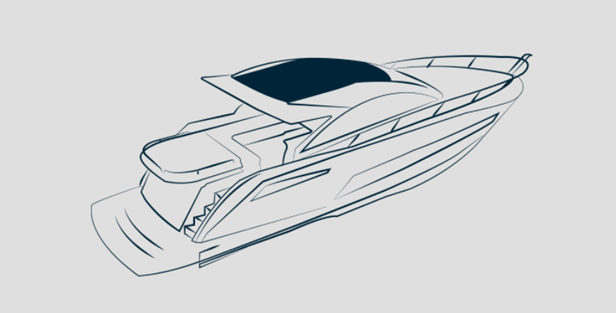 Sealine SC47 Coupe Sliding Sunroof & Liner