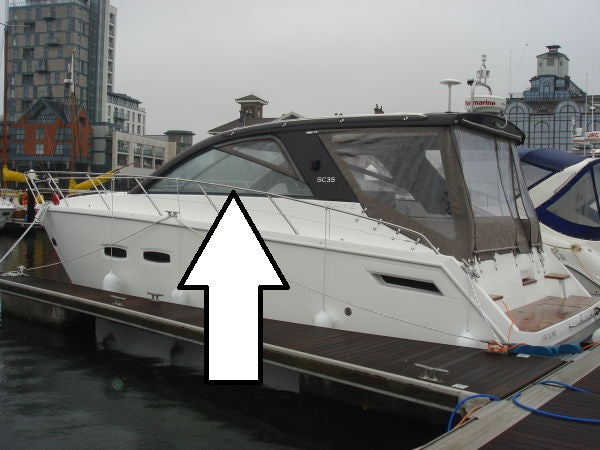 Sealine SC35 Side Window Flex Cover Seal