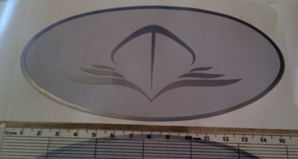Sealine Logo 2D Flat Vinyl Emblem