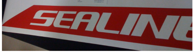 Sealine Red Hull Flashes (Pair)