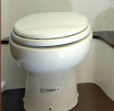SN31 SANMARIN SEAT & LID, CHROME HINGE