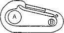 80mm (8mm Diameter) Carbine Hook