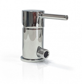 Barka Chromed Brass Counter Top Shower Mixer