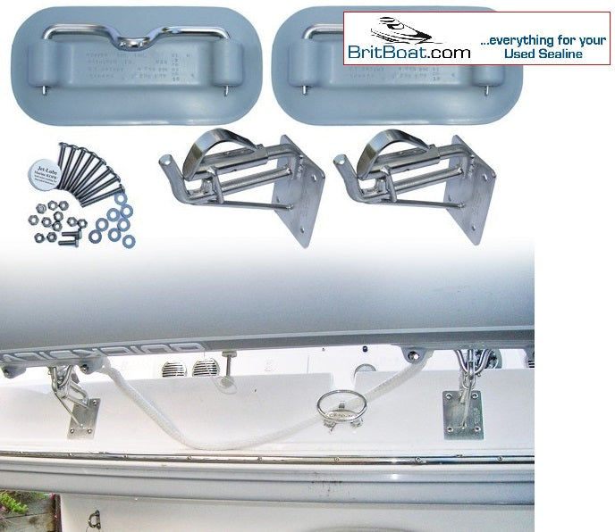 WEAVER SNAP DAVITS MODEL RBD150 GREY PADS