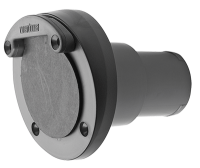 50MM GENERAL TRANSOM EXHAUST WITH FLAP