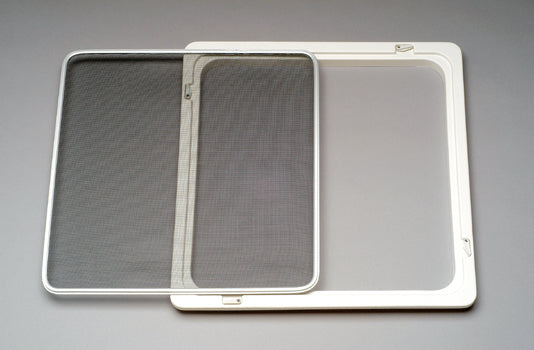 Aluminium Framed Mosquito Screen for Bomar Forward Hatch 1039