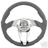 3 SPOKE FERRARA STEERING WHEEL GREY LEATHER (check details)