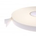 WHITE PVC DOUBLE SIDED TAPE 25MM X 3MM 25M