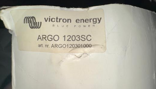 Victron Energy Argo Split Charge Diode Pack, 120 AMP for 3 Batteries