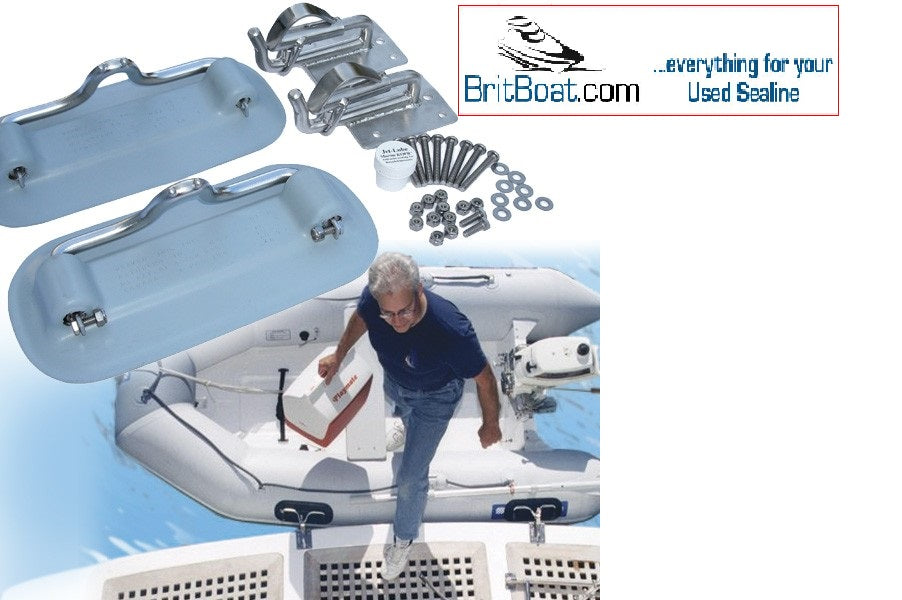 WEAVER SNAP DAVITS RBD100 SWIMBOARD KIT GREY